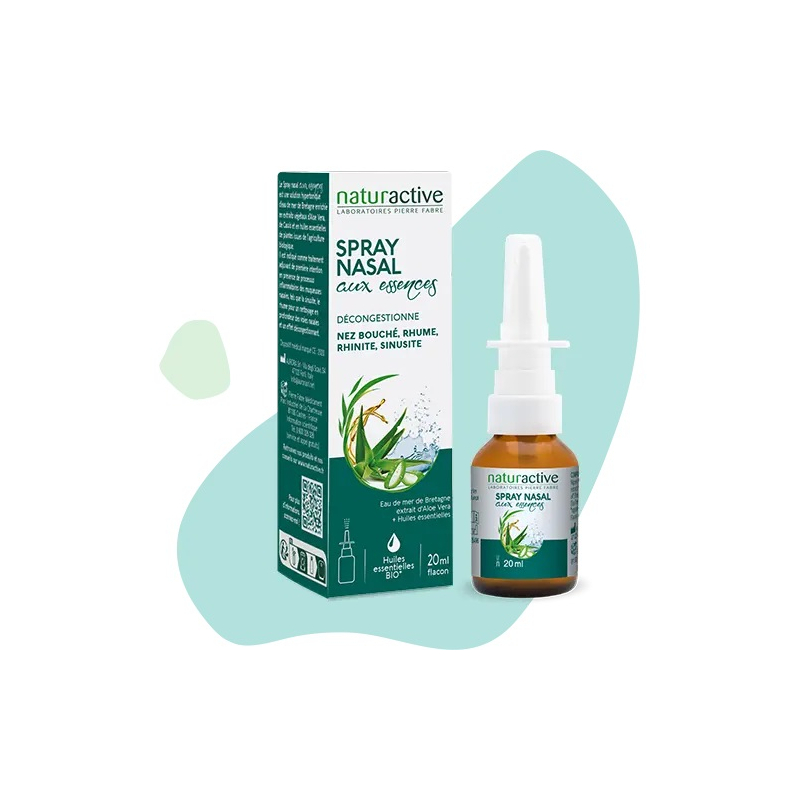 Spray nasal décongestionnant aux huiles essentielles Bio Comptoir Aroma