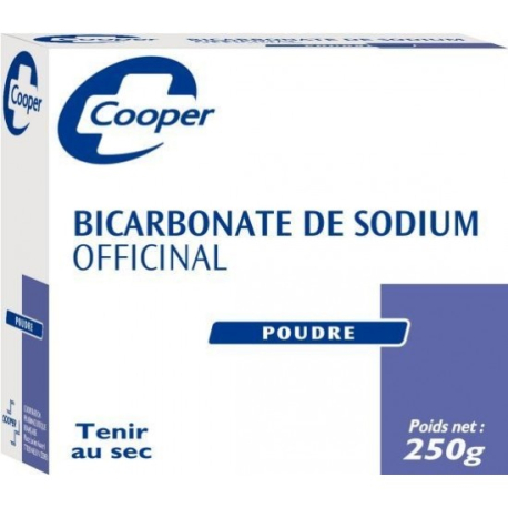 Bicarbonate de sodium officinal 250gr Cooper