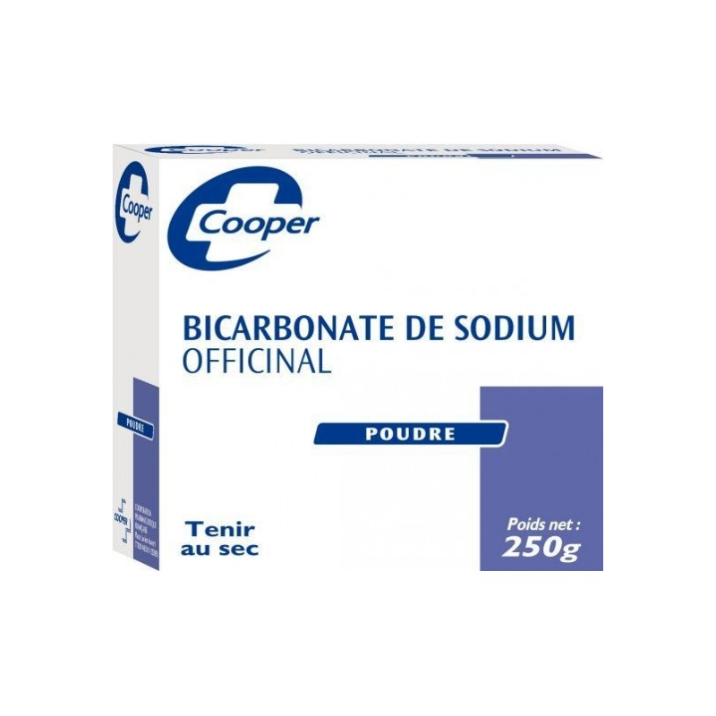 bicarbonate de sodium officinal 250gr cooper