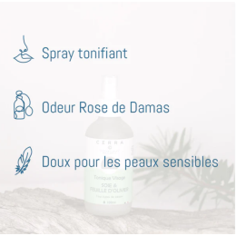 CERRA Tonique visage Soie & feuille d'Olivier