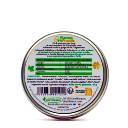 Gomme de propolis - Phytofrance - composition
