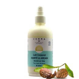 CERRA lait corporel karité argan