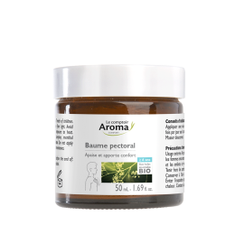 Baume pectoral - le comptoir Aroma - pot 50ml