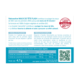 Maux de tête Flash - Naturactive