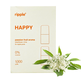 Duo Ripple+ Kit + Happy Pods - 1500 Puffs