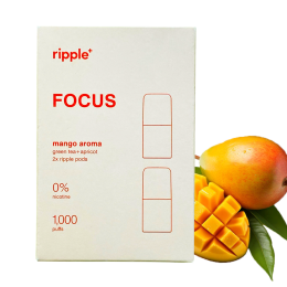 Duo Ripple+ Kit +Focus Pods - 1500 Puffs