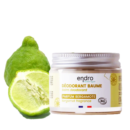 ENDRO déodorant bio à la bergamote