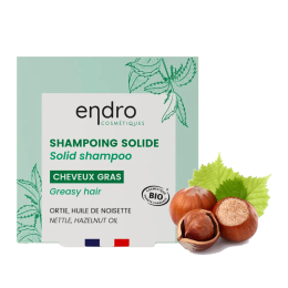 Shampoing solide bio cheveux gras ENDRO