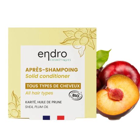 ENDRO après-shampoing solide bio grève blanche