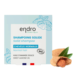 Shampoing solide bio cheveux normaux ENDRO