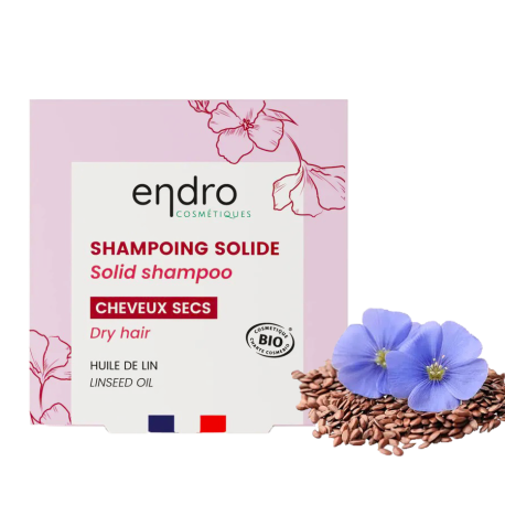 ENDRO shampoing solide bio cheveux secs