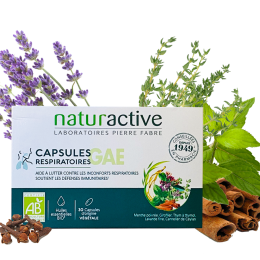 G.A.E – Naturactive - capsules respiratoires