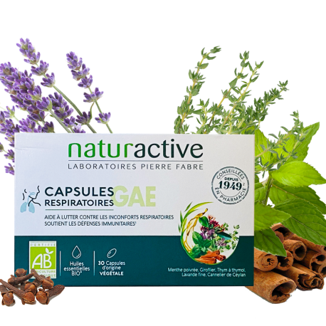 G.A.E – Naturactive - capsules respiratoires