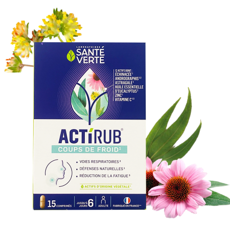 Actirub comprimés - Santé Verte