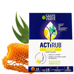Actirub gorge pastille