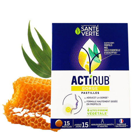 Actirub gorge pastille