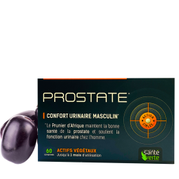 Prostate comprimés - Santé Verte - Présentation recto