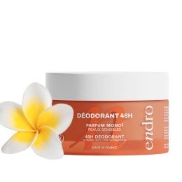 Déodorant bio peaux sensibles - parfum Monoï ENDRO