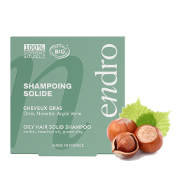 Shampoing solide bio cheveux gras ENDRO