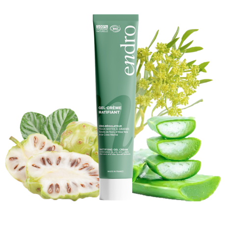 Gel crème visage matifiant Endro