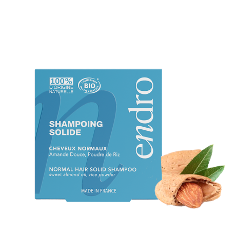 ENDRO shampoing solide bio cheveux normaux