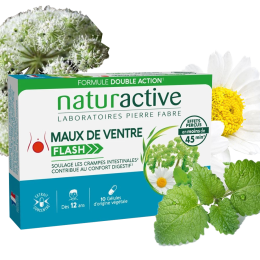 Maux de ventre Flash - Naturactive