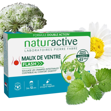 Maux de ventre Flash - Naturactive