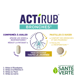Actirub Bronches - Santé Verte