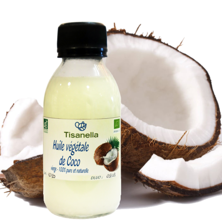 huile végétale de coco BIO - 125ml