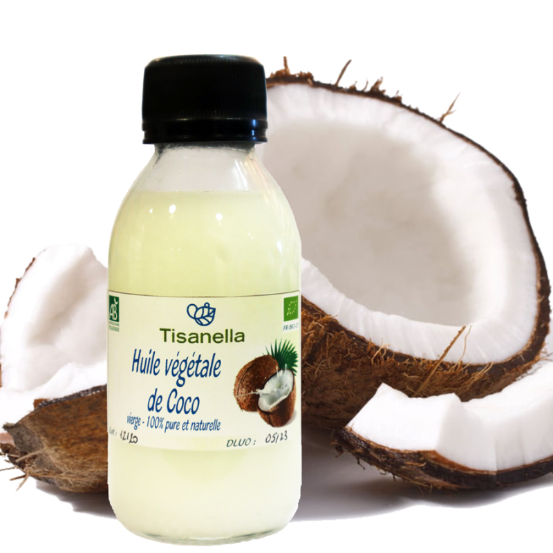 Huile Végétale de Coco BIO, Aromathérapie