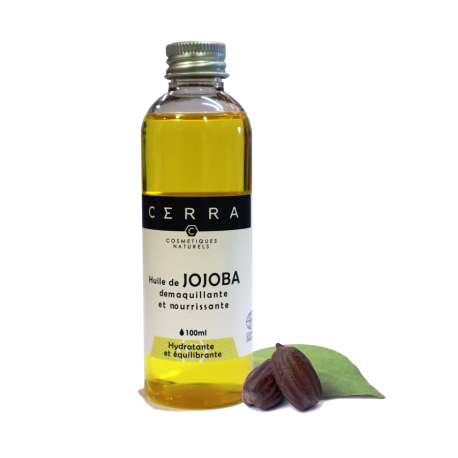 CERRA huile démaquillante Jojoba recto