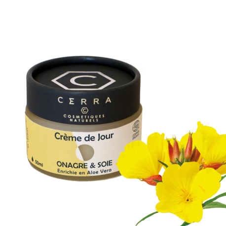 CERRA crème de jour onagre et soie 50ml