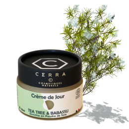 CERRA crème de jour tea-tree et babassu 50ml