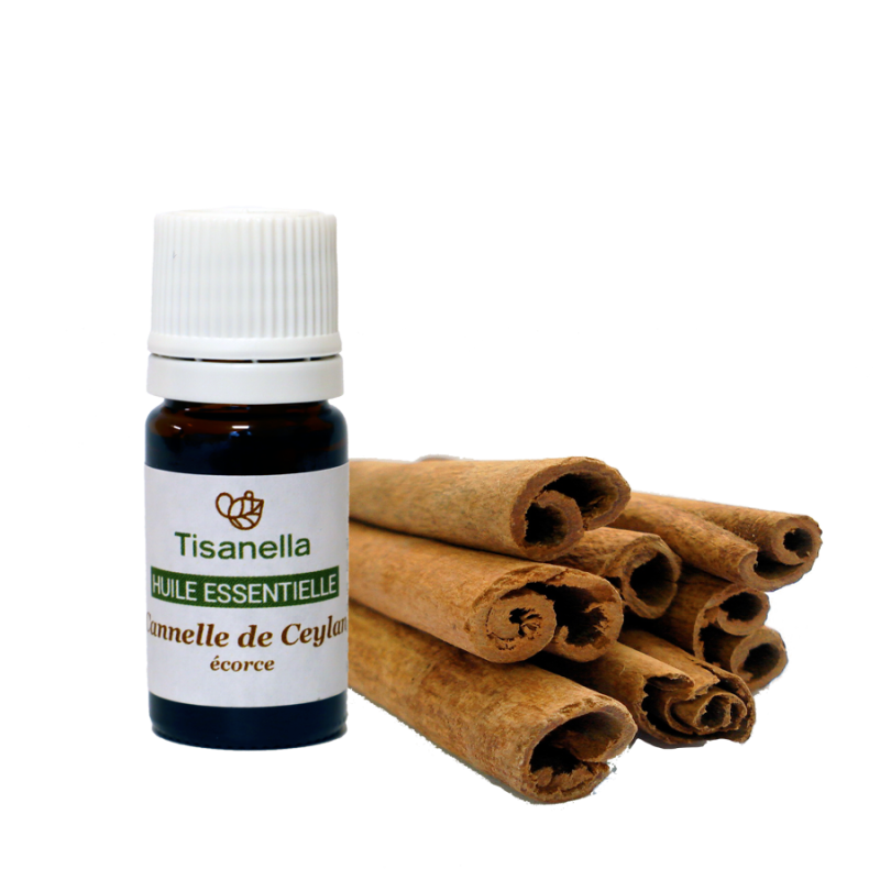 Huile essentielle bio de Cannelle de Ceylan (Cinnamomum zeylanicum)