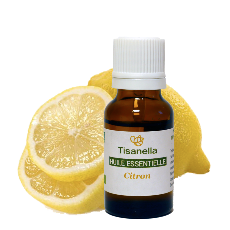 Huile essentielle bio de Citron (Citrus limonum)