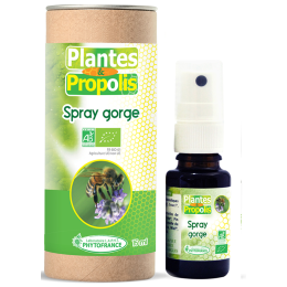 Spray gorge plantes et propolis - Phytofrance