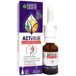 Actirub Spray Nasal - Santé Verte