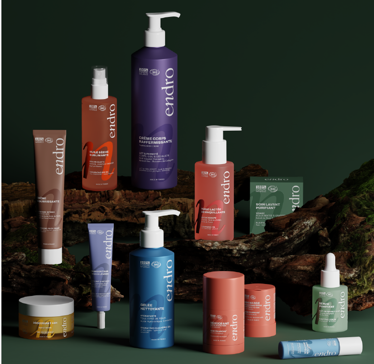 Gamme Endro cosmetique