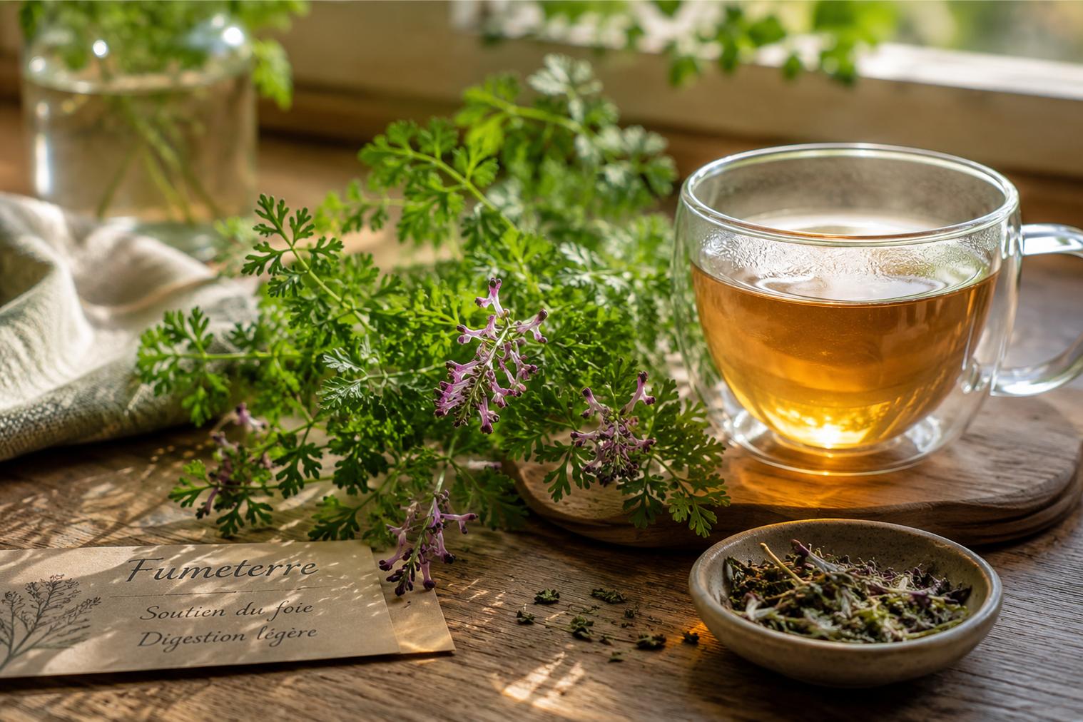 Fumeterre en infusion