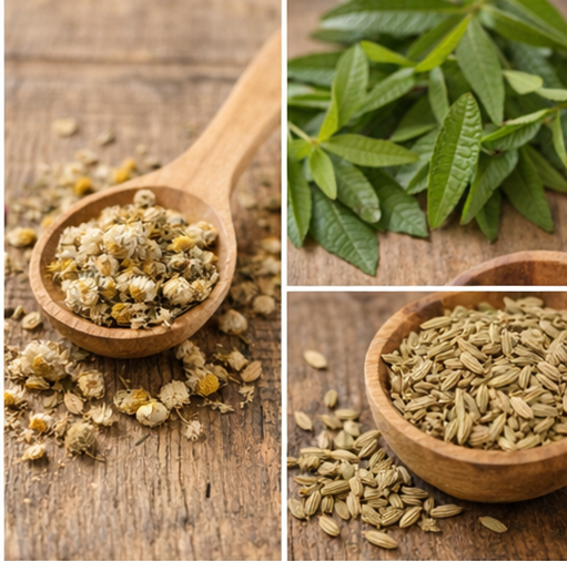 Plantes digestion enfant